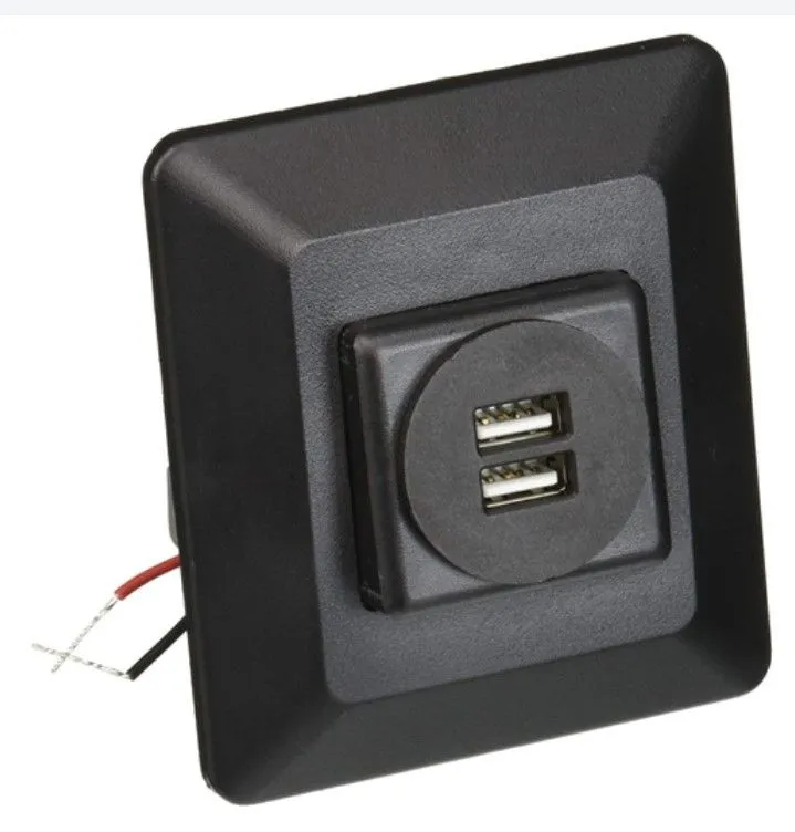 BLACK USB CHARGER KIT - CHGR,